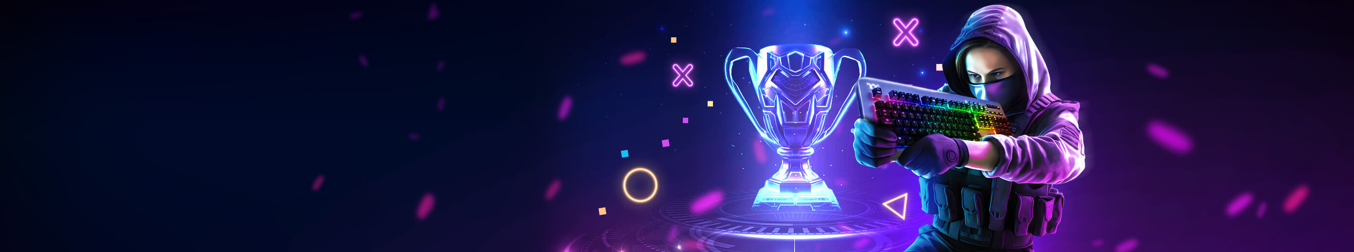  Yüksək əmsallarla  eSports  mərclərində qazanın